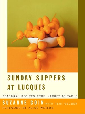 cover image of Sunday Suppers at Lucques